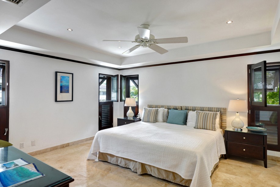 slaapkamer, villa appartement, st.james, Barbados, 6 personen, appartement, huis op Barbados