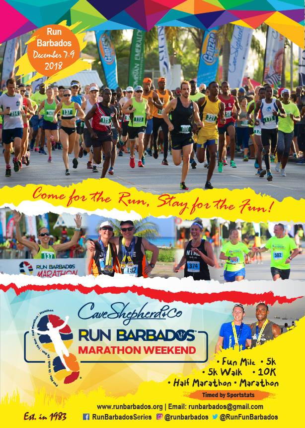 running evenement, barbados