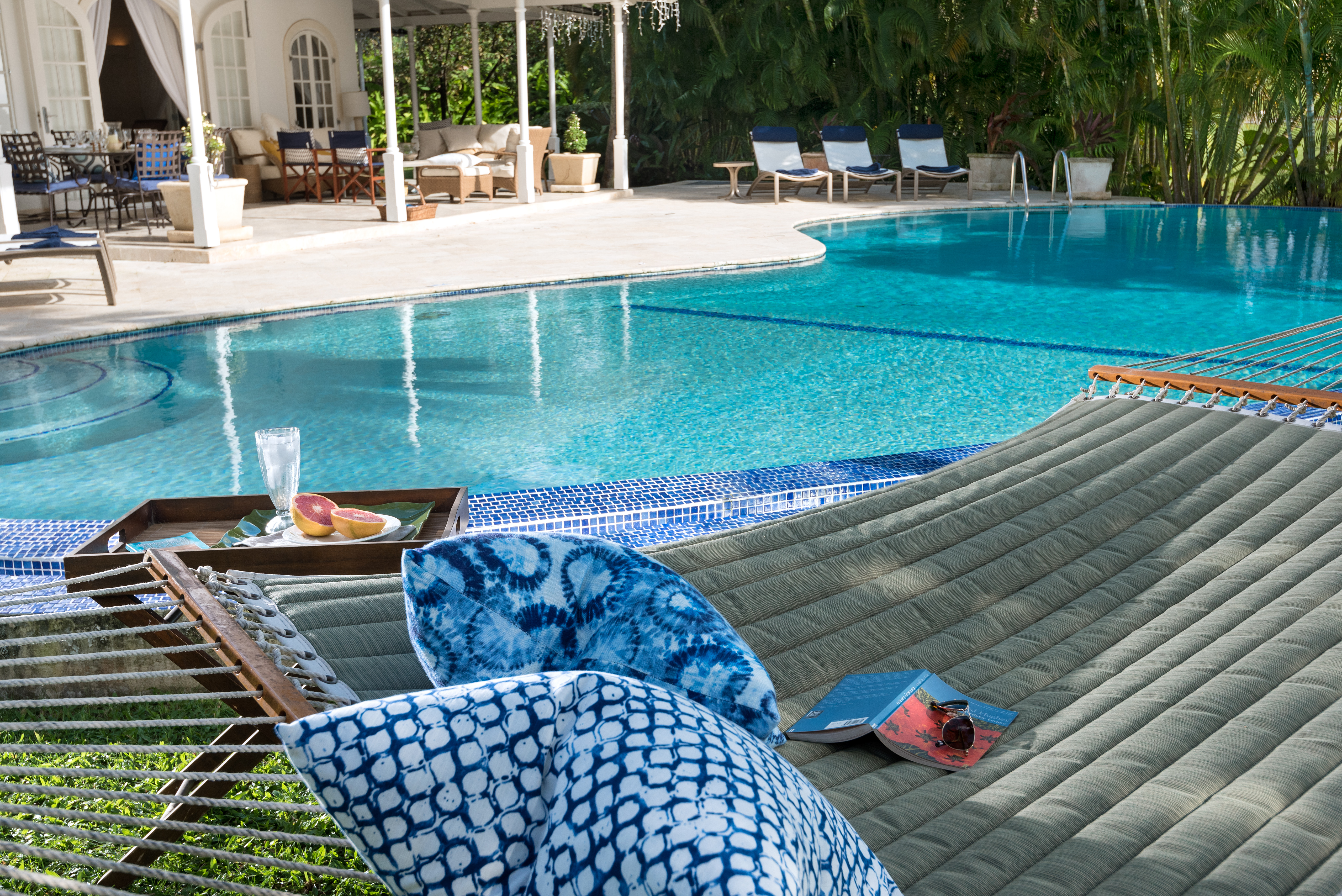 zwembad, privé zwembad, luxe vakantie, luxe vakantievilla, golfvilla, 10 personen,sint james, Barbados
