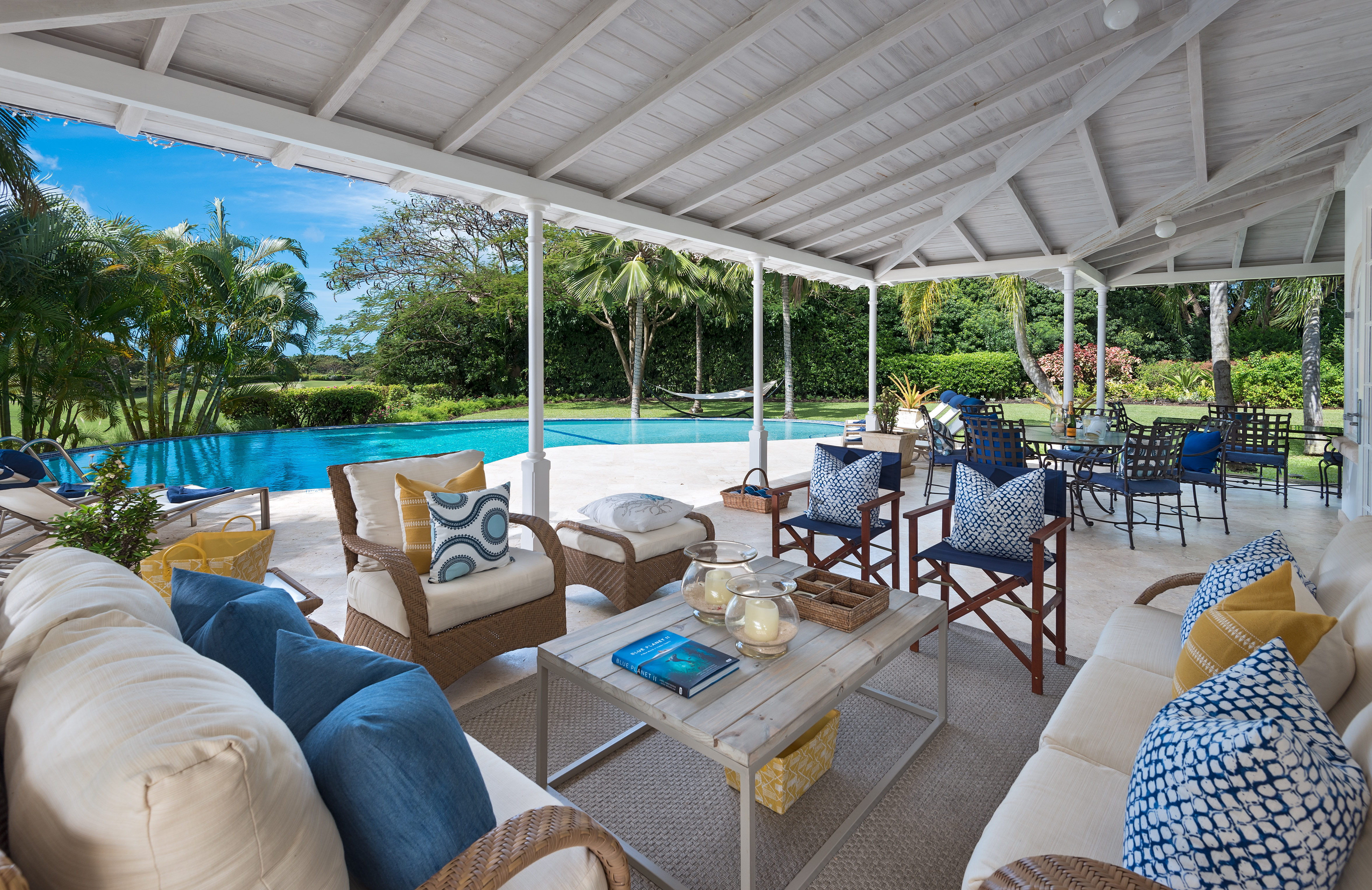 Zeer ruime terras, golfvilla, 10 personen, royal westmoreland, Saint James Barbados