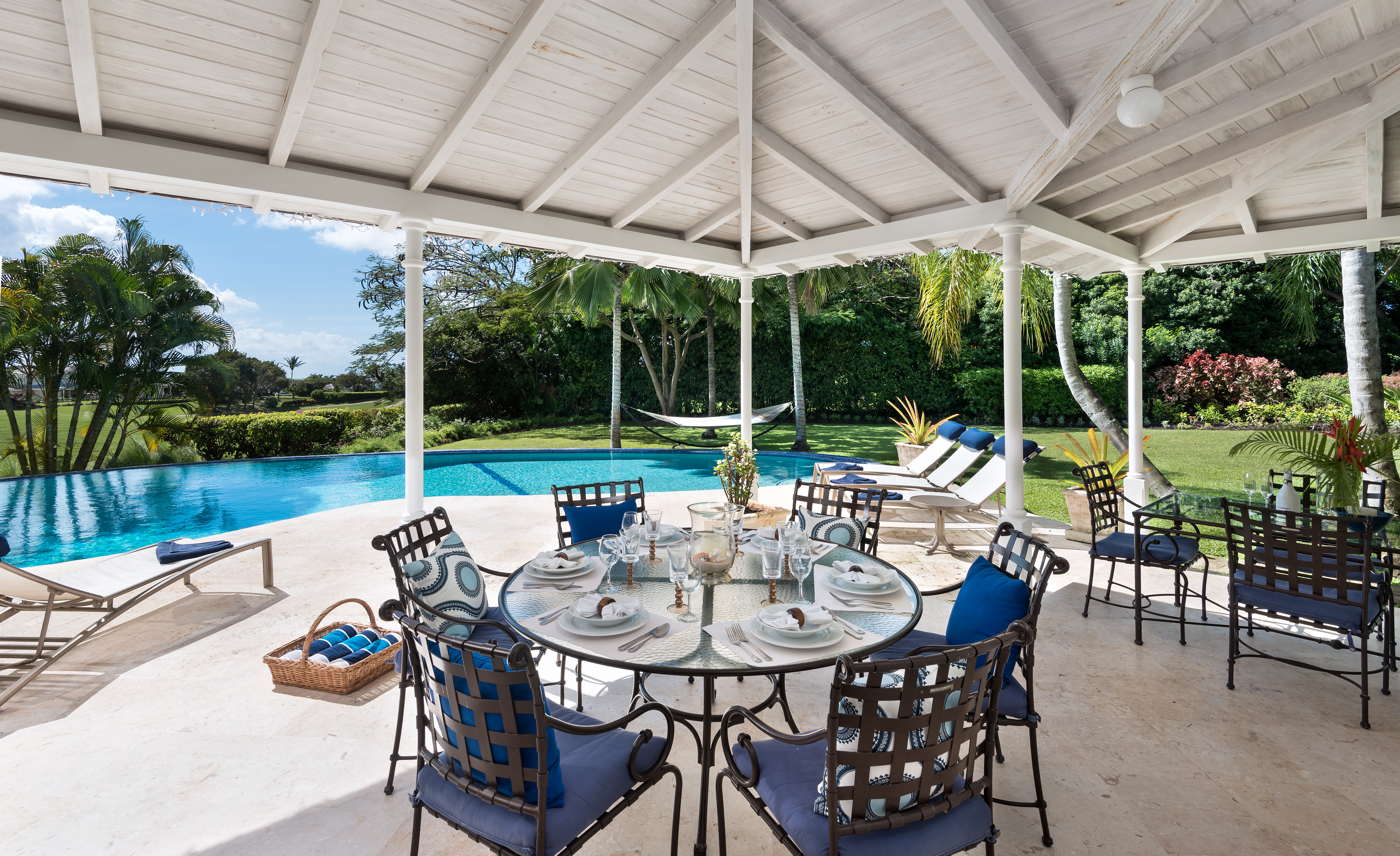 luxe vakantie barbados, golf villa barbados, terras, 10 personen, golf vakantiehuis, Saint James Barbados