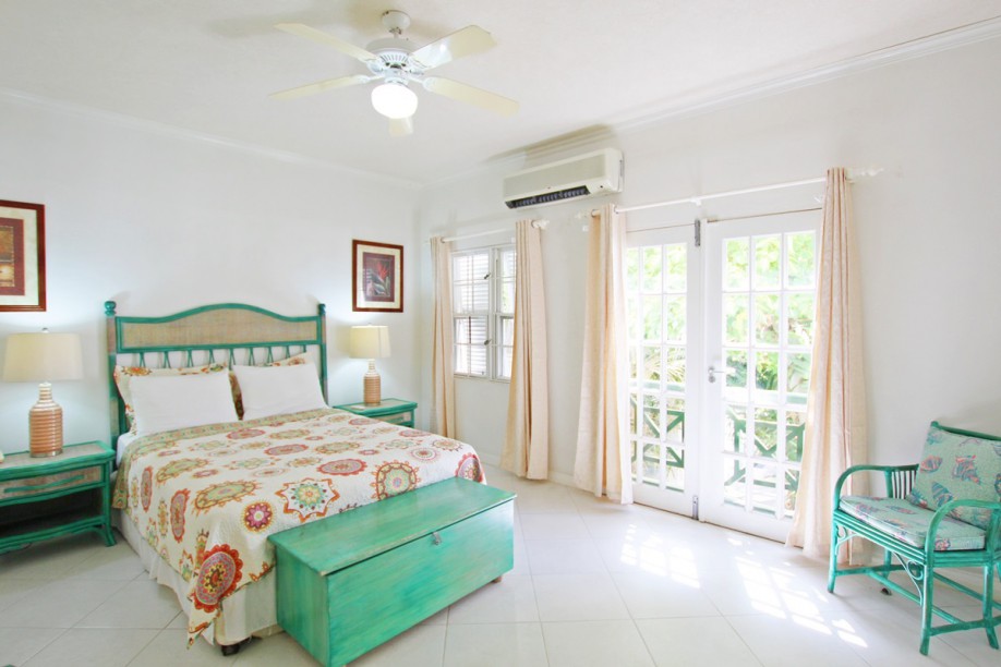 Slaapkamer,christ church, leith court, Barbados, 4 personen, appartement, huis op Barbados