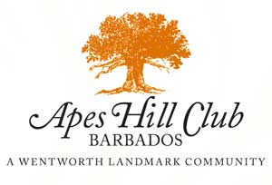 Apes hill club logo, apes hill club, barbados, golfclub barados