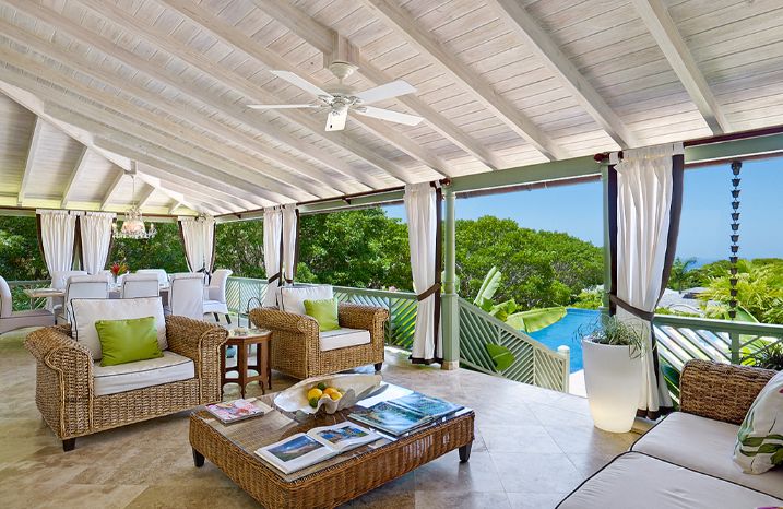 Zeer groot terras, moderne villa, 8 personen, Sion Hill St. James Barbados