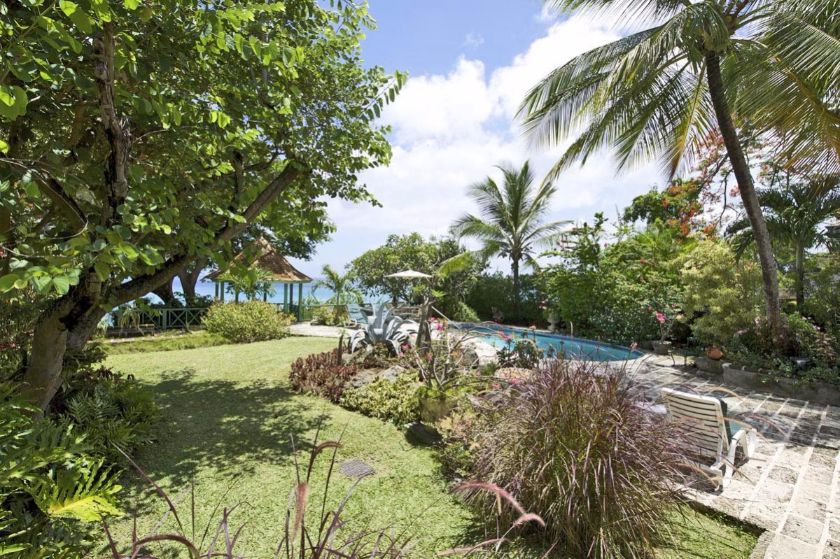 Tuin met privé zwembad, 4 personen, vakantiehuis, Durants Barbados