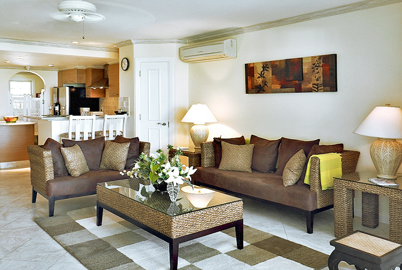 Living met airco, Luxe appartement, Saint James Barbados, 2 personen, 4 personen