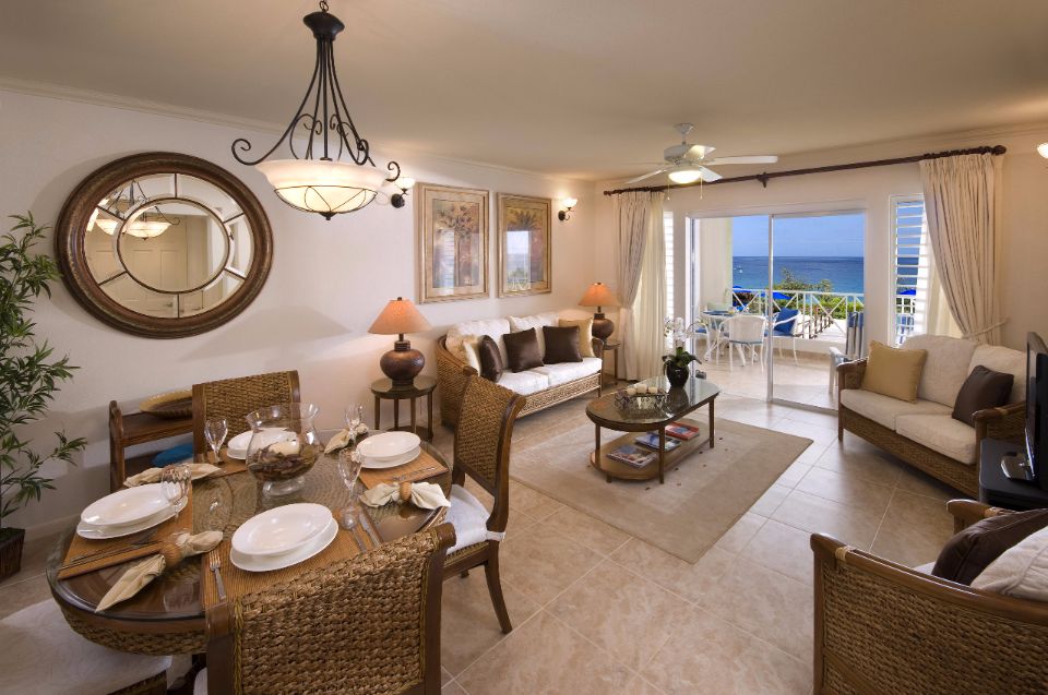 Living & eetgedeelte, 2 personen, 4 personen, Sandy Lane Barbados