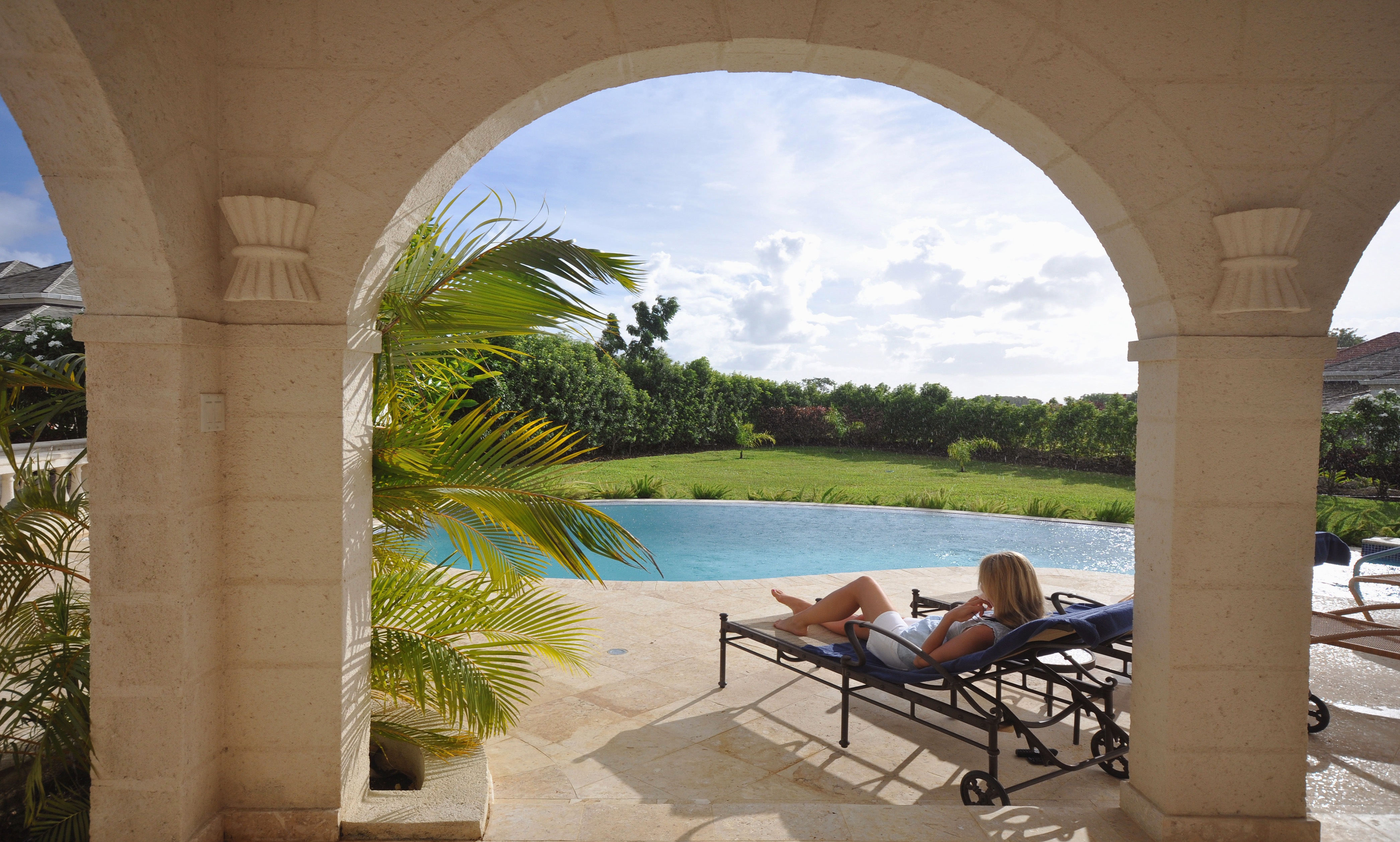 Privé zwembad met ligstoelen, Royal Westmoreland, St. James, Barbados, 8 personen