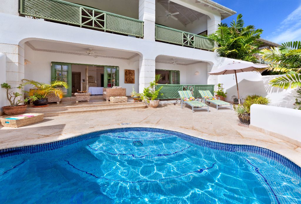 Resortvilla op Sugar Hill aan Westkust van Barbados voor max 8 personen
