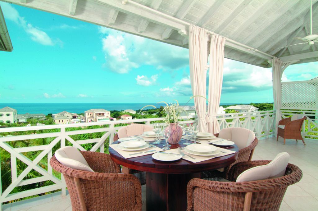 Balkon met uitzicht, resortvilla, 6 personen, Porters, Saint James, Barbados
