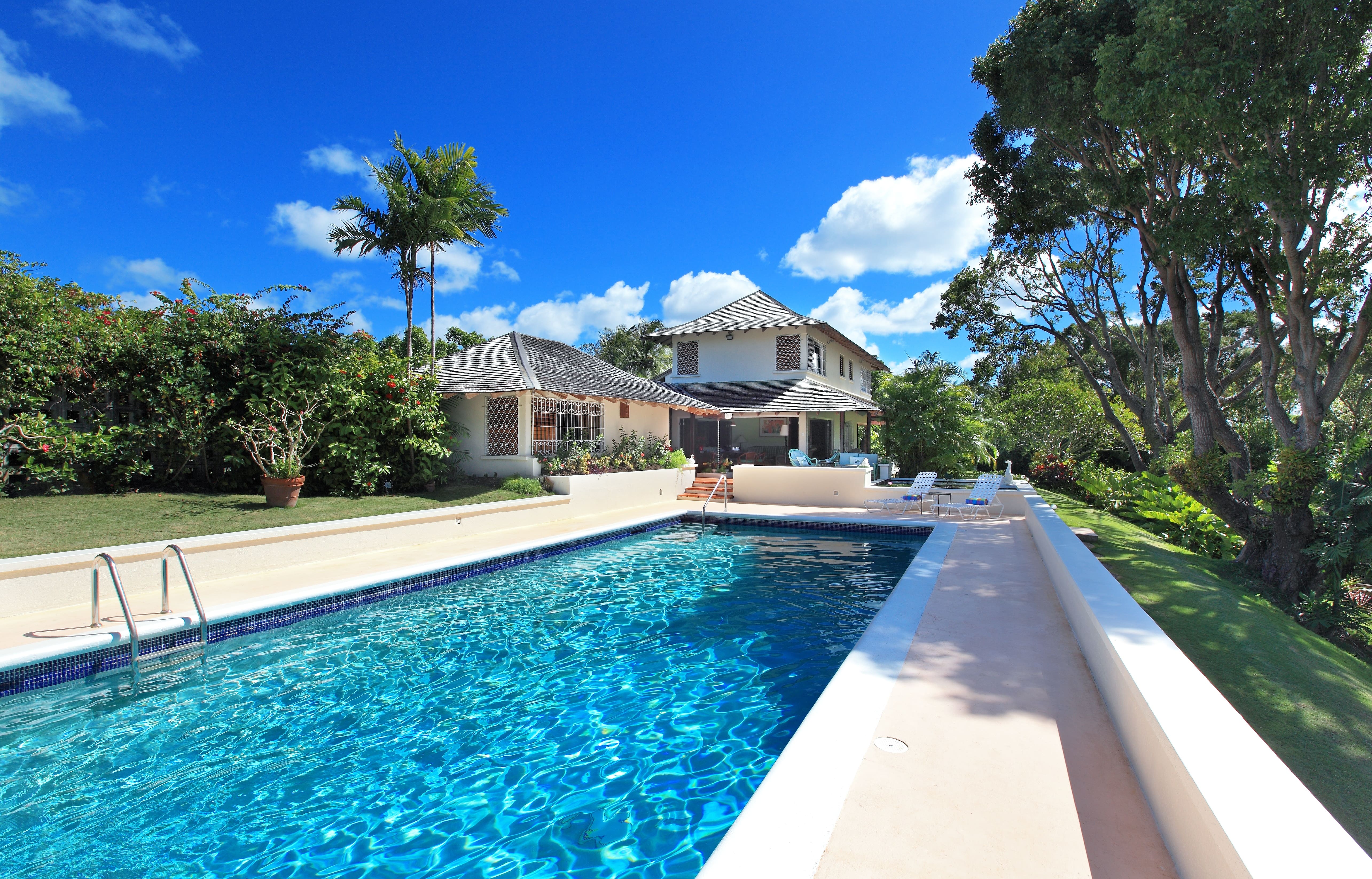 Vakantiewoning, villa, sandy lane, zwembad,luxe vakantie, Barbados, 6 tot 8 personen